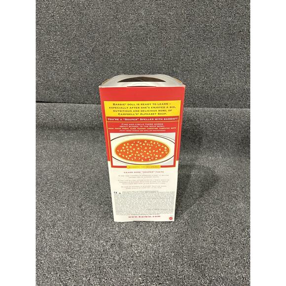 Vintage Barbie Campbell's Alphabet Soup Special Edition Doll 1999 Mattel New Box - Picture 4 of 10